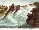 postkarte rheinfall